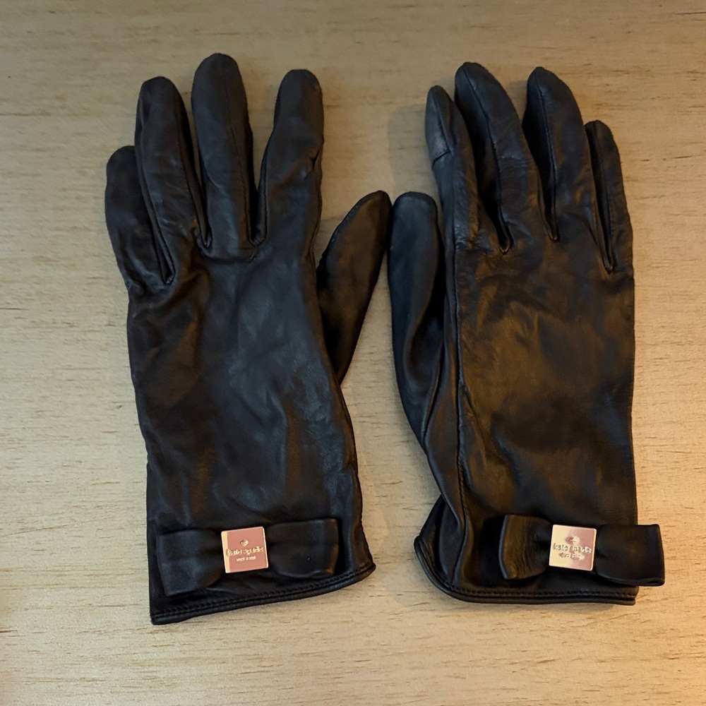 Kate Spade Black Gloves
